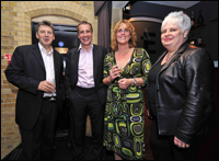 Left to Right - Geoff Maring, Dermot Murnaghan, Consultant Caroline Allum and Barbara Roche